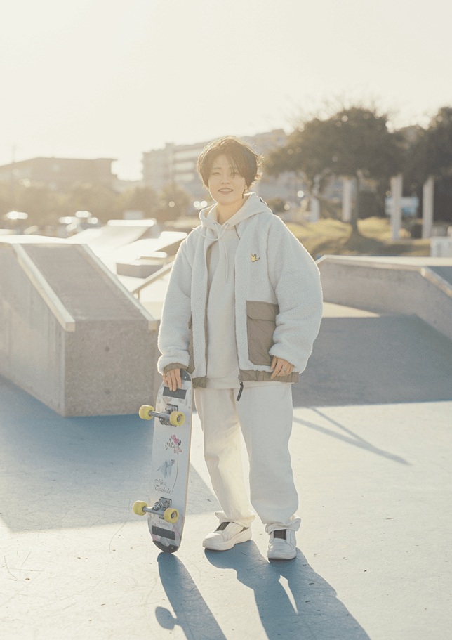 プロスケーター 土田 ミレイの写真。