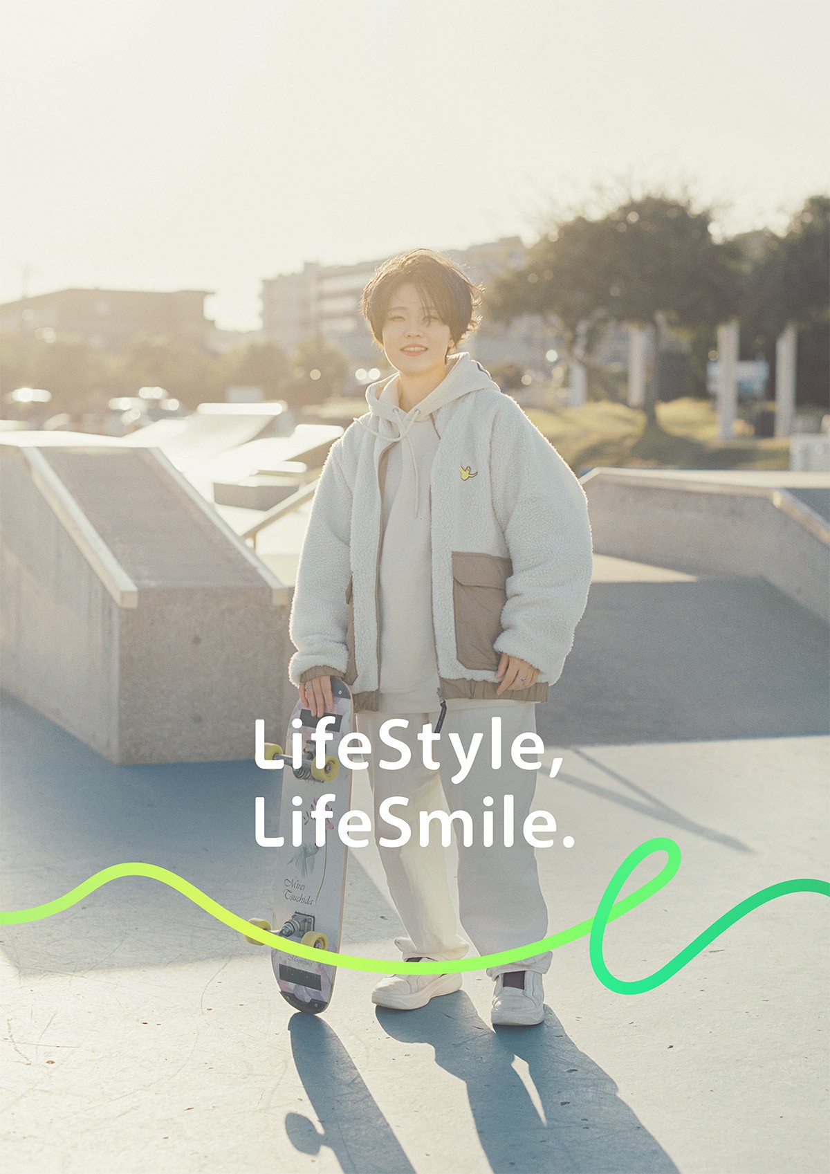 プロスケーター 土田 ミレイの写真。